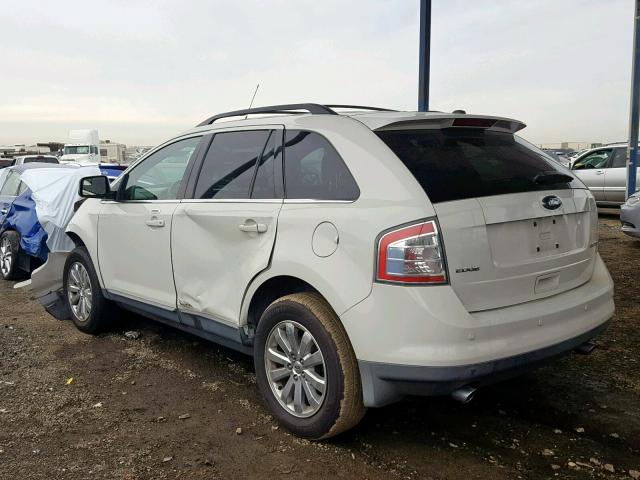 2FMDK39CX9BA49207 - 2009 FORD EDGE LIMIT WHITE photo 3