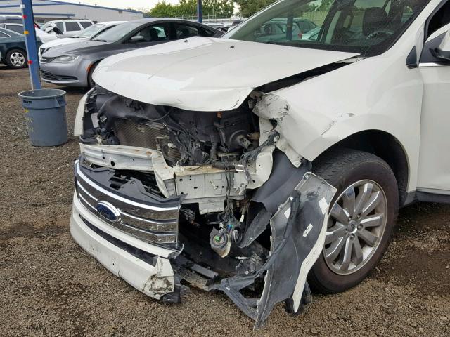 2FMDK39CX9BA49207 - 2009 FORD EDGE LIMIT WHITE photo 9