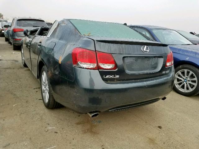 JTHBH96S465016856 - 2006 LEXUS GS 300 GRAY photo 3