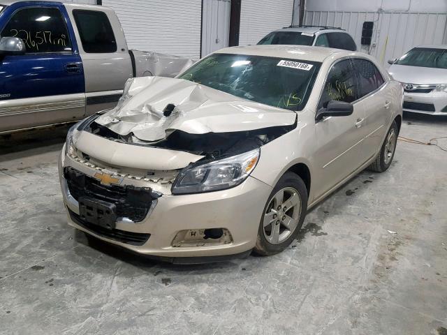 1G11B5SL4FF183761 - 2015 CHEVROLET MALIBU LS TAN photo 2