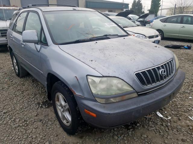 JTJHF10U920281855 - 2002 LEXUS RX 300 SILVER photo 1