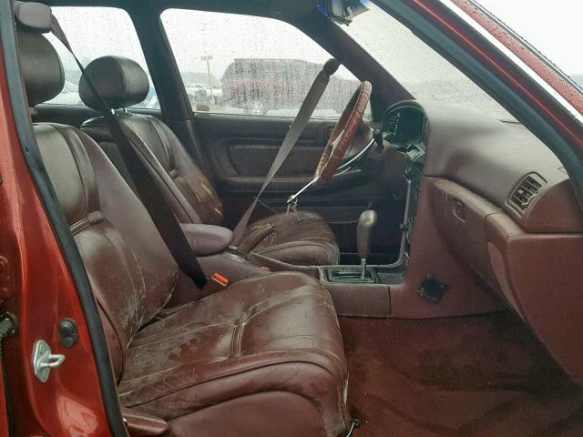 JT2MX83E6K0009834 - 1989 TOYOTA CRESSIDA L RED photo 5