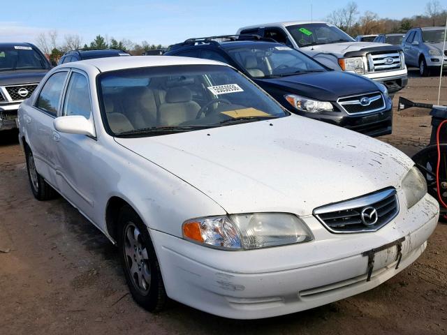 1YVGF22C4Y5170547 - 2000 MAZDA 626 ES WHITE photo 1