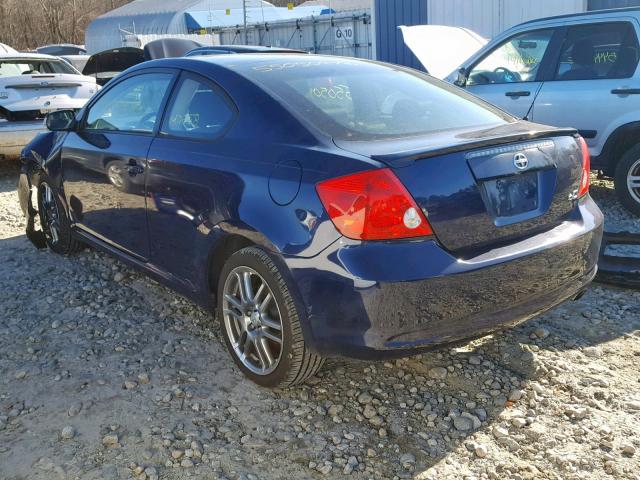 JTKDE177260075022 - 2006 TOYOTA SCION TC 蓝色 照片 3