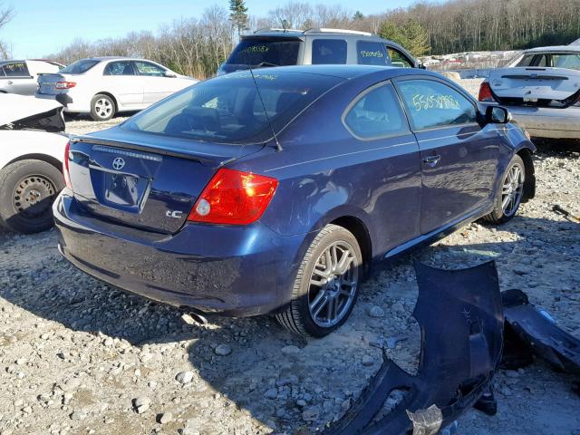 JTKDE177260075022 - 2006 TOYOTA SCION TC 蓝色 照片 4