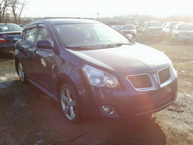 5Y2SM670X9Z426129 - 2009 PONTIAC VIBE BLUE photo 1