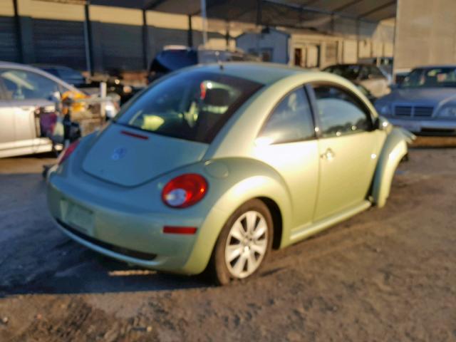 3VWPG31C39M511942 - 2009 VOLKSWAGEN NEW BEETLE GREEN photo 4