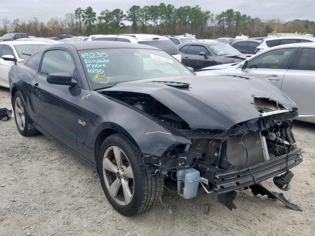 1ZVBP8CF6E5228658 - 2014 FORD MUSTANG GT BLACK photo 1