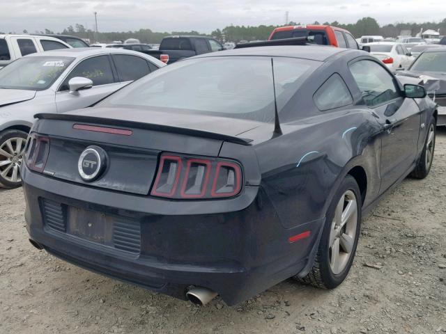 1ZVBP8CF6E5228658 - 2014 FORD MUSTANG GT BLACK photo 4