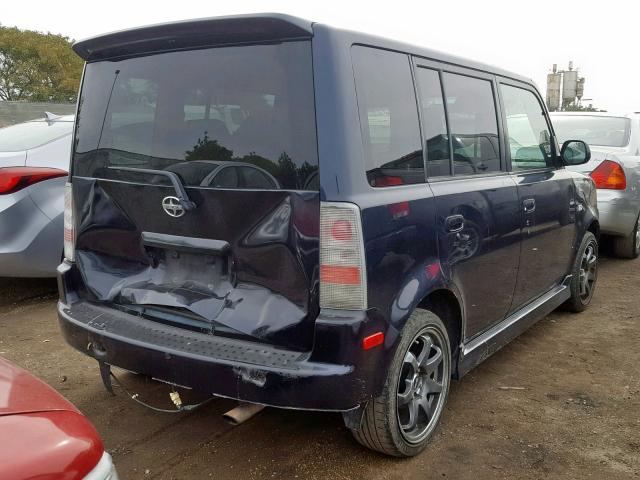 JTLKT324X40144604 - 2004 TOYOTA SCION XB Көк фото 4