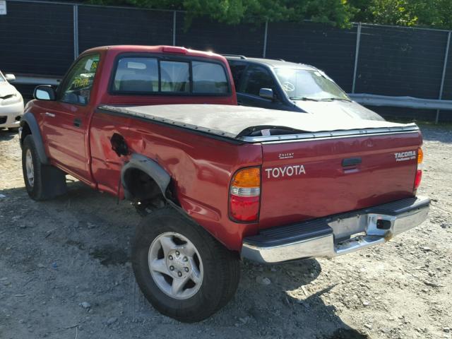 5TENM92N41Z769402 - 2001 TOYOTA TACOMA PRE WHITE photo 3