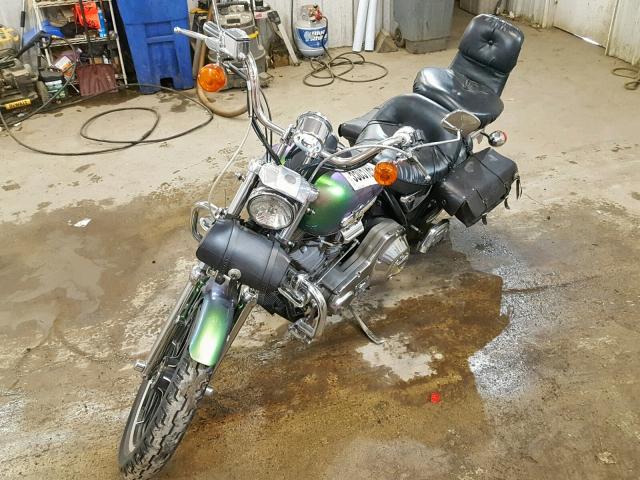 1HD1EAL16KY127046 - 1989 HARLEY-DAVIDSON FXR GREEN photo 2