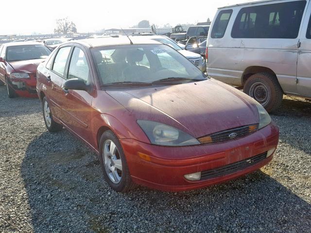 1FAFP38Z73W206983 - 2003 FORD FOCUS ZTS RED photo 1