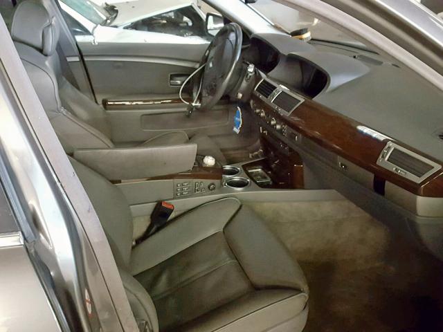 WBAGN63472DR04065 - 2002 BMW 745 LI SILVER photo 5