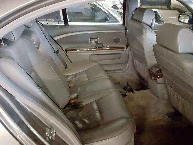 WBAGN63472DR04065 - 2002 BMW 745 LI SILVER photo 6