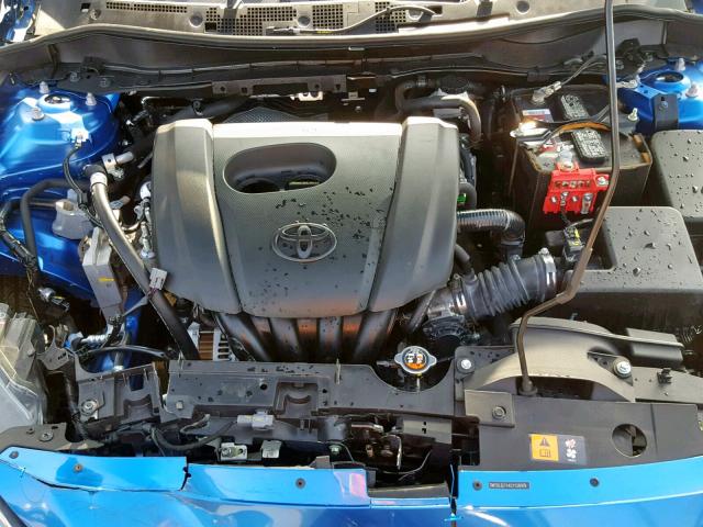 3MYDLBZV4GY138919 - 2016 TOYOTA SCION IA BLUE photo 7