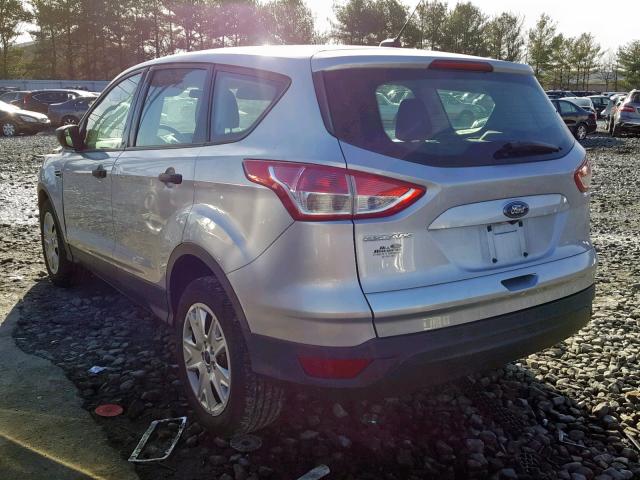 1FMCU0F71EUB20312 - 2014 FORD ESCAPE S SILVER photo 3