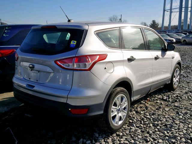 1FMCU0F71EUB20312 - 2014 FORD ESCAPE S SILVER photo 4