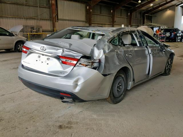 4T1BK1EB8FU180635 - 2015 TOYOTA AVALON XLE SILVER photo 4
