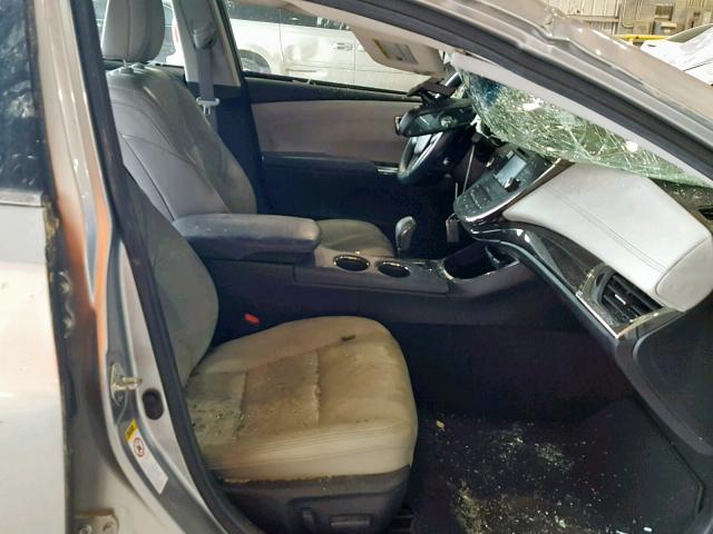 4T1BK1EB8FU180635 - 2015 TOYOTA AVALON XLE SILVER photo 5