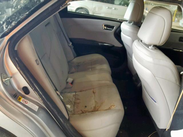 4T1BK1EB8FU180635 - 2015 TOYOTA AVALON XLE SILVER photo 6