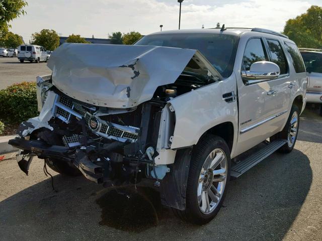 1GYS4DEF9DR234537 - 2013 CADILLAC ESCALADE P WHITE photo 2