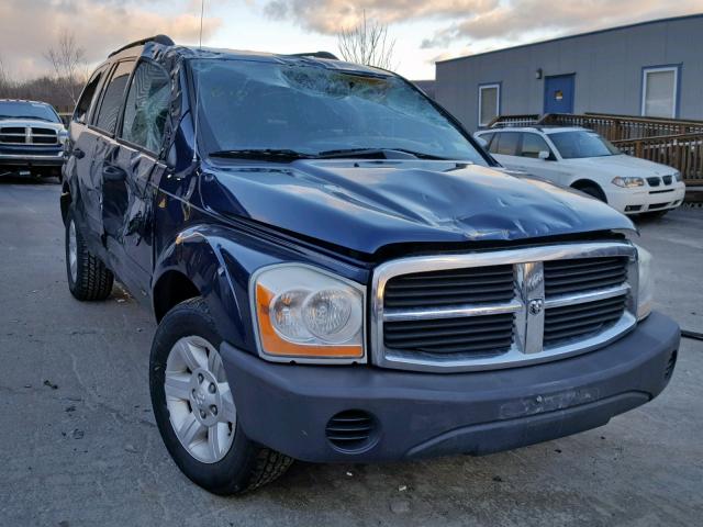 1D4HB38N45F586658 - 2005 DODGE DURANGO ST BLUE photo 1