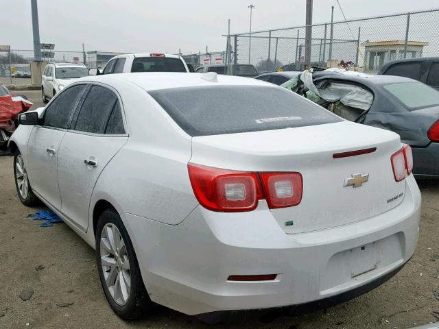 1G11F5SLXFU124651 - 2015 CHEVROLET MALIBU LTZ WHITE photo 3