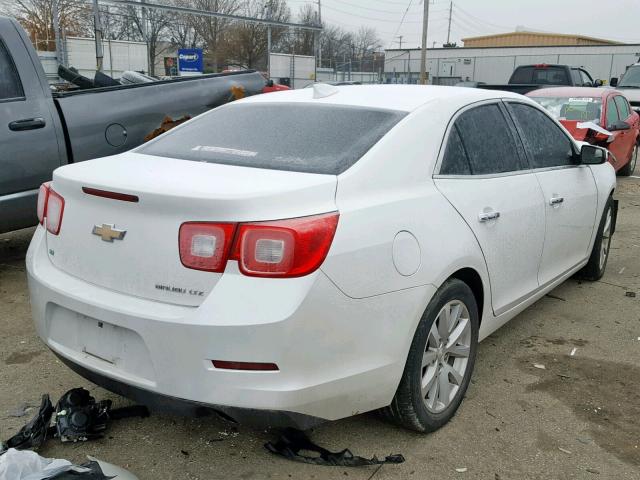 1G11F5SLXFU124651 - 2015 CHEVROLET MALIBU LTZ WHITE photo 4