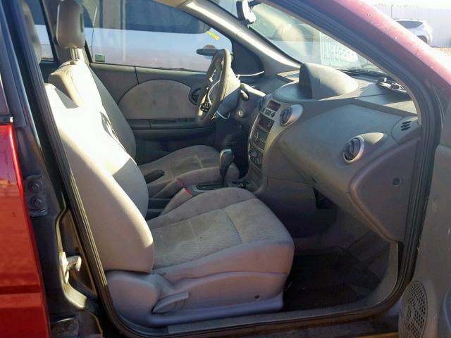 1G8AJ55F57Z172987 - 2007 SATURN ION LEVEL RED photo 5