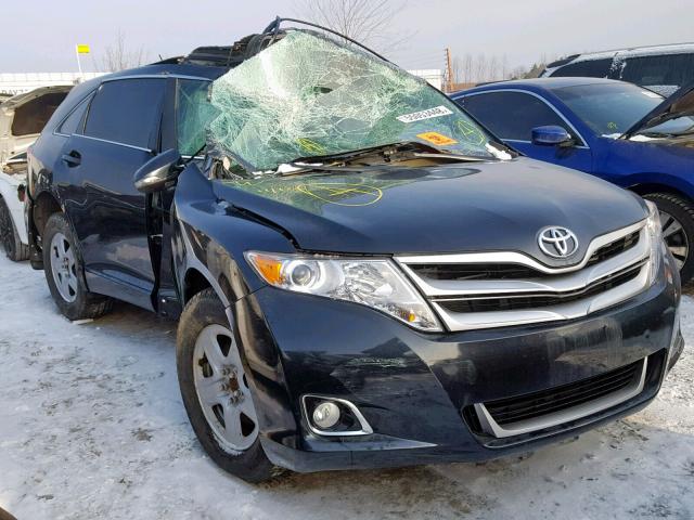 4T3BK3BB6EU097873 - 2014 TOYOTA VENZA LE BLUE photo 1