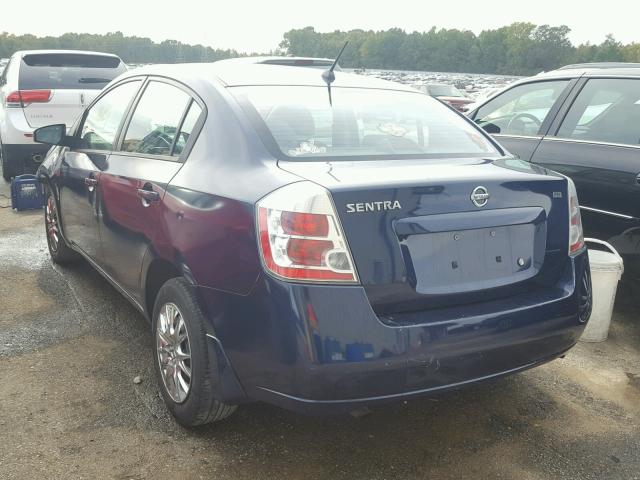 3N1AB61E89L645977 - 2009 NISSAN SENTRA 2.0 BLUE photo 3