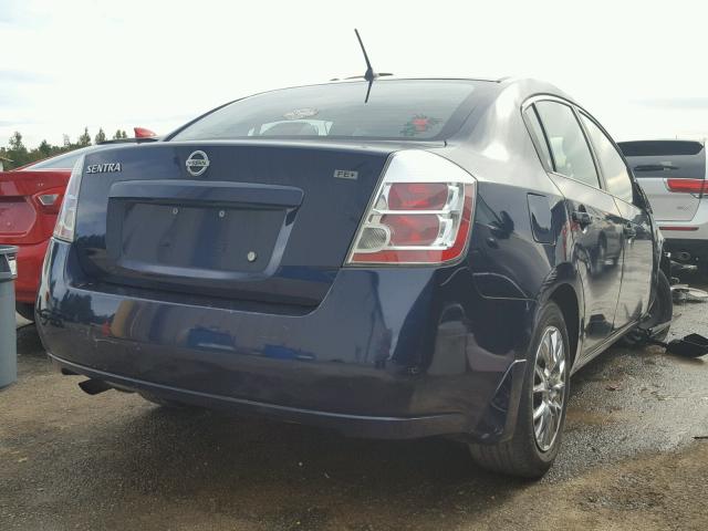 3N1AB61E89L645977 - 2009 NISSAN SENTRA 2.0 BLUE photo 4