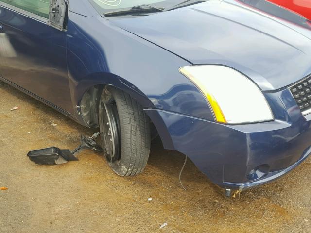 3N1AB61E89L645977 - 2009 NISSAN SENTRA 2.0 BLUE photo 9