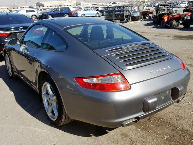 WP0AA29967S710792 - 2007 PORSCHE 911 NEW GE GRAY photo 3