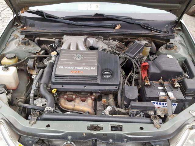 4T1BF28B12U210512 - 2002 TOYOTA AVALON XL BLUE photo 7