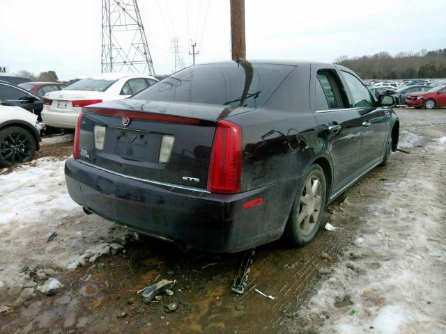 1G6DW67V780117206 - 2008 CADILLAC STS MAROON photo 4