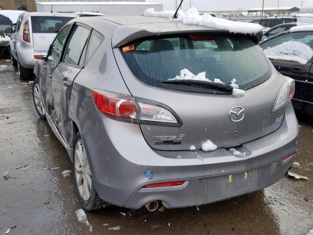 JM1BL1H50A1317021 - 2010 MAZDA 3 S SILVER photo 3