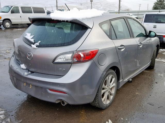 JM1BL1H50A1317021 - 2010 MAZDA 3 S SILVER photo 4