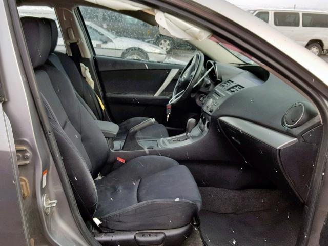 JM1BL1H50A1317021 - 2010 MAZDA 3 S SILVER photo 5