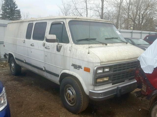 1GCGG39K6TF101450 - 1996 CHEVROLET VAN G3500 WHITE photo 1