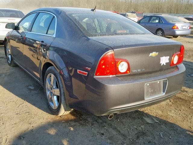 1G1ZD5E12BF244543 - 2011 CHEVROLET MALIBU 2LT GRAY photo 3