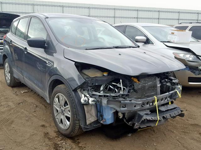 1FMCU0F74GUC60695 - 2016 FORD ESCAPE S GRAY photo 1