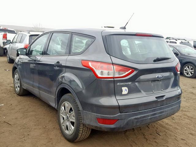 1FMCU0F74GUC60695 - 2016 FORD ESCAPE S GRAY photo 3