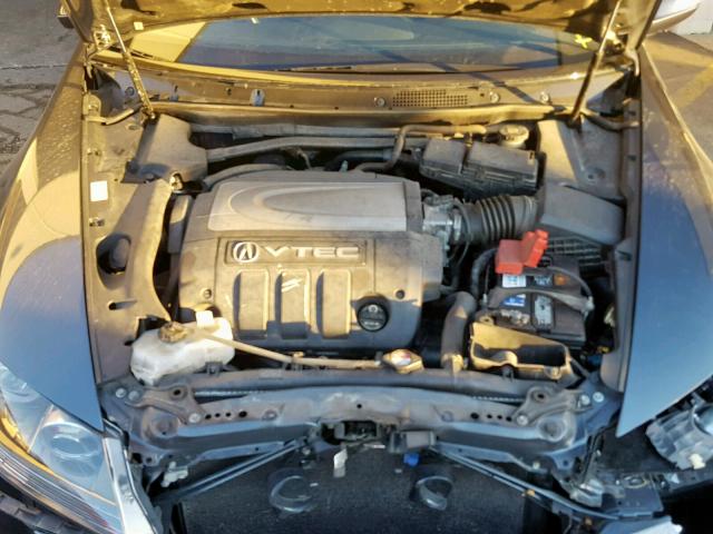 JH4KB165X6C010763 - 2006 ACURA RL BLUE photo 7