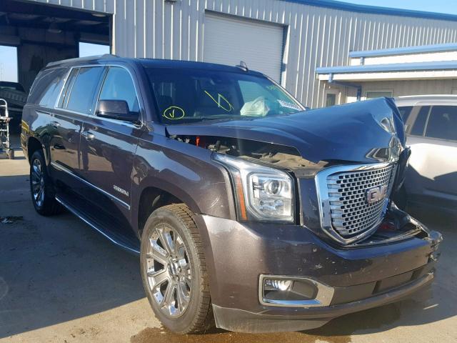 1GKS1JKJ9FR702358 - 2015 GMC YUKON XL D BROWN photo 1