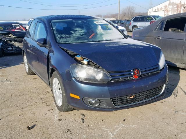 WVWAB7AJ2CW298003 - 2012 VOLKSWAGEN GOLF 蓝色 照片 1
