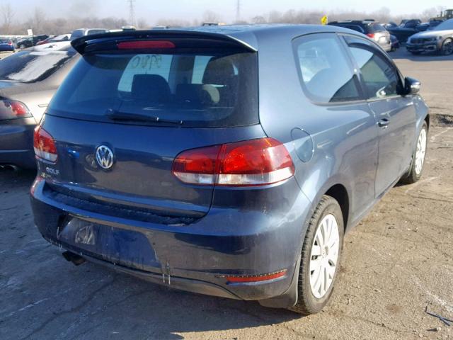 WVWAB7AJ2CW298003 - 2012 VOLKSWAGEN GOLF 蓝色 照片 4