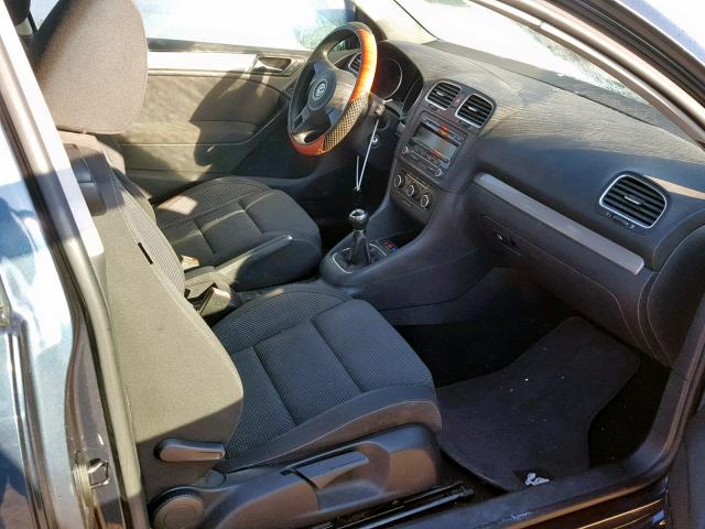 WVWAB7AJ2CW298003 - 2012 VOLKSWAGEN GOLF 蓝色 照片 5