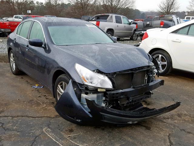 JN1CV6AR9BM355682 - 2011 INFINITI G37 BLUE photo 1